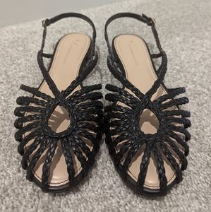 Anthropologie sandals. Black. Size 37